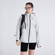 Women's Hooded Windbreaker Jacket - Sidiou Group