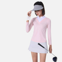 Women's Ice Silk Sun Protection Golf Top - Sidiou Group
