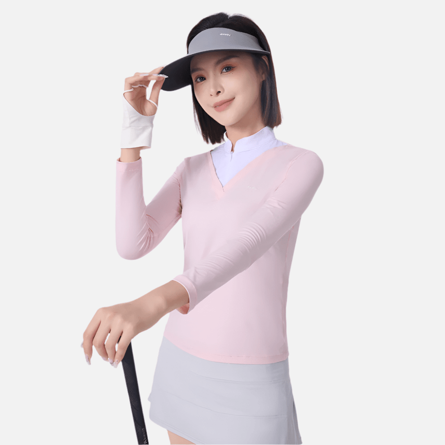 Women's Ice Silk Sun Protection Golf Top - Sidiou Group
