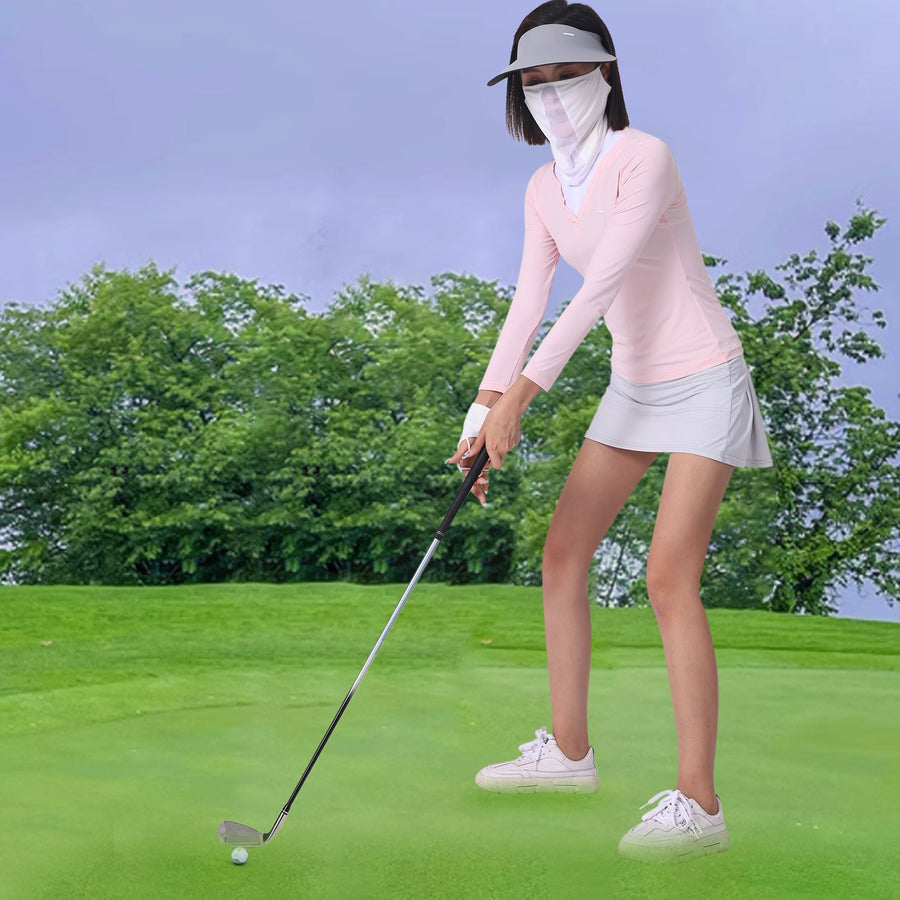 Women's Ice Silk Sun Protection Golf Top - Sidiou Group