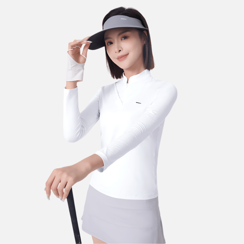 Women's Ice Silk Sun Protection Golf Top - Sidiou Group