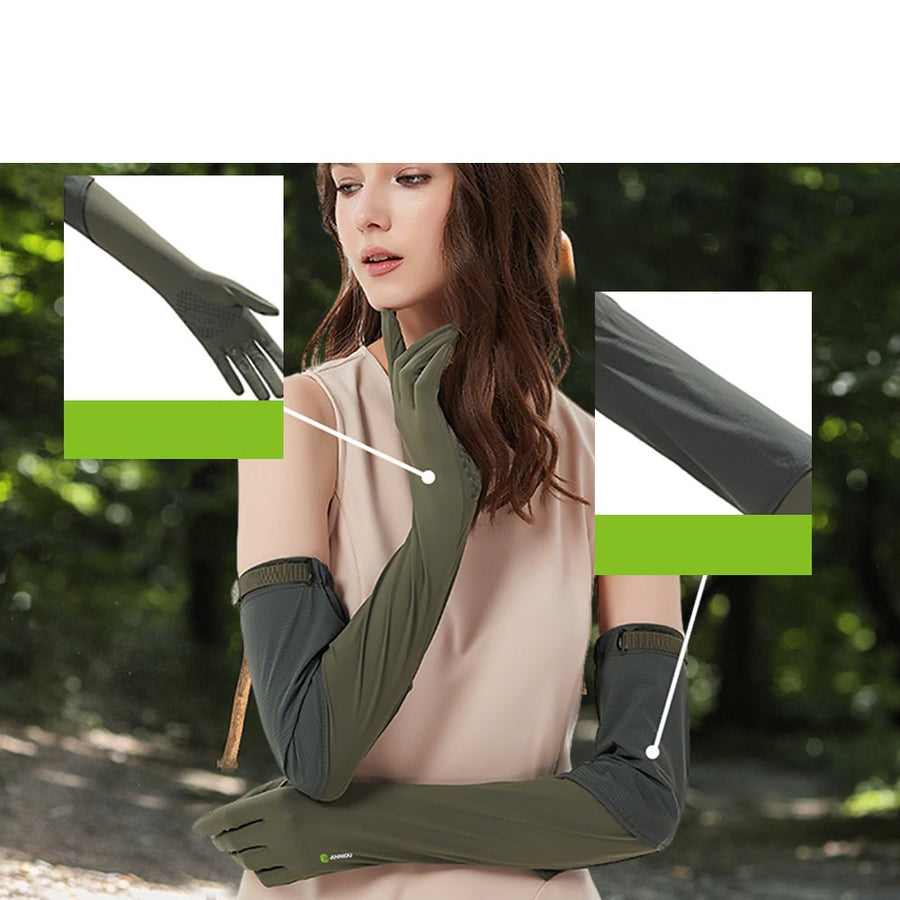 Women's Ice Silk UPF50+ Arm Sleeves - Sidiou Group