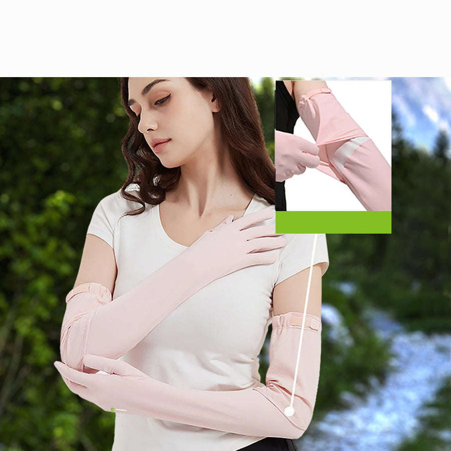 Women's Ice Silk UPF50+ Arm Sleeves - Sidiou Group