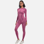 Women's Knitted High - elasitc Yoga Set - Sidiou Group