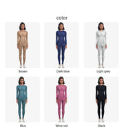 Women's Knitted High - elasitc Yoga Set - Sidiou Group