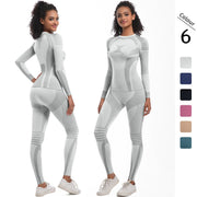 Women's Knitted High - elasitc Yoga Set - Sidiou Group