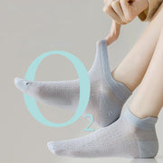 Women's Mesh Cotton Ankle Socks - Sidiou Group