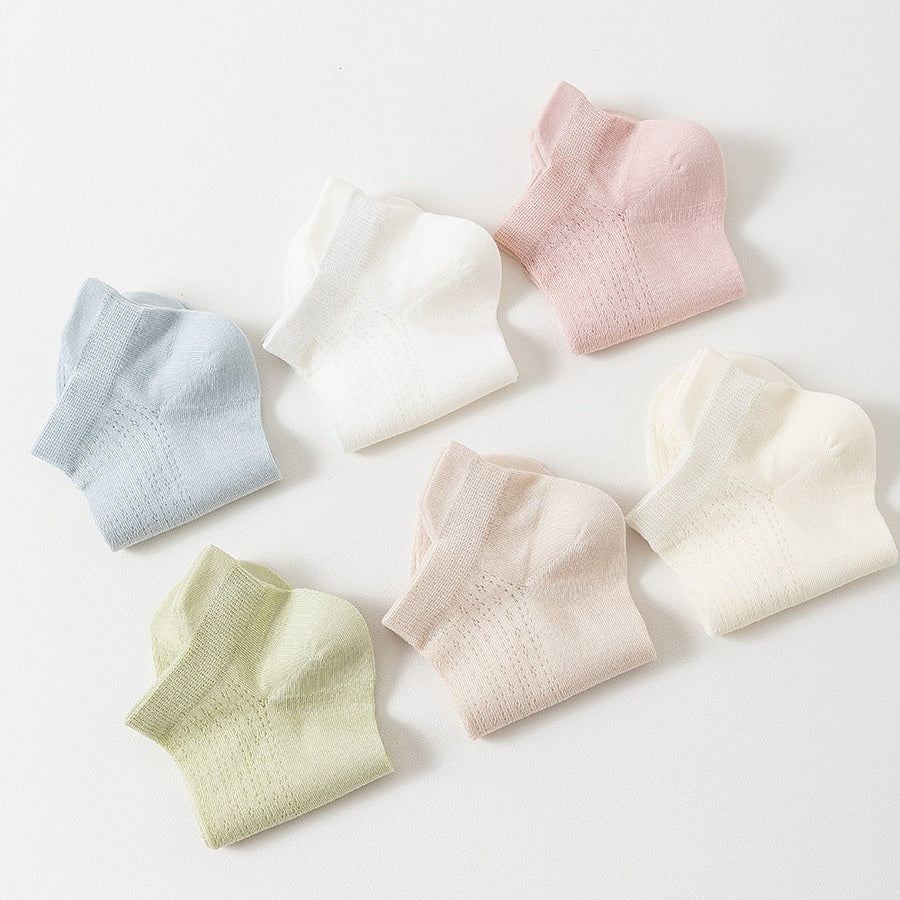 Women's Mesh Cotton Ankle Socks - Sidiou Group