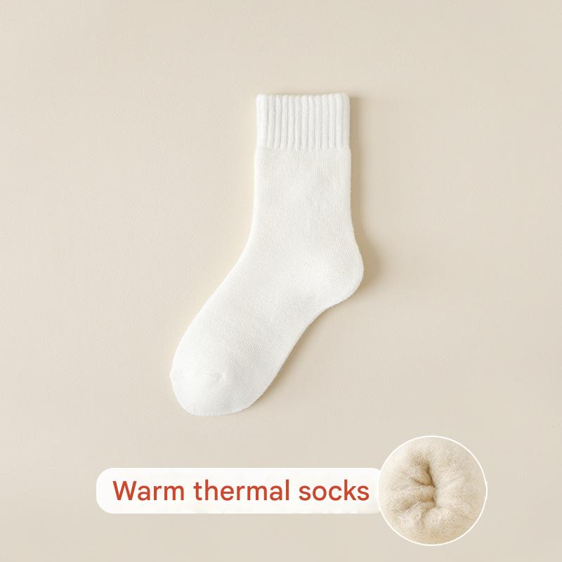 Women's Mid Calf Fleece Socks - Sidiou Group