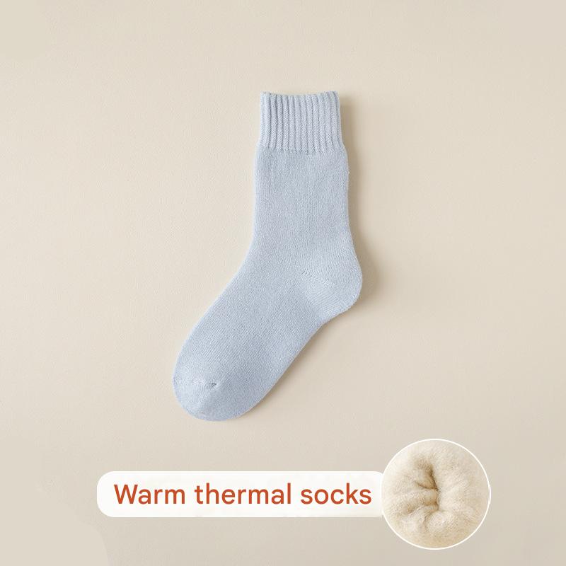 Women's Mid Calf Fleece Socks - Sidiou Group