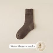 Women's Mid Calf Fleece Socks - Sidiou Group