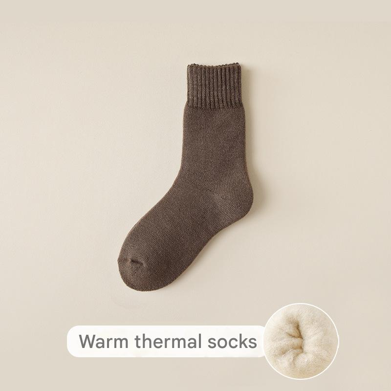 Women's Mid Calf Fleece Socks - Sidiou Group