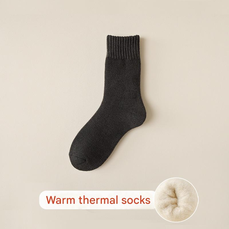 Women's Mid Calf Fleece Socks - Sidiou Group