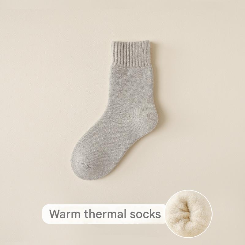 Women's Mid Calf Fleece Socks - Sidiou Group