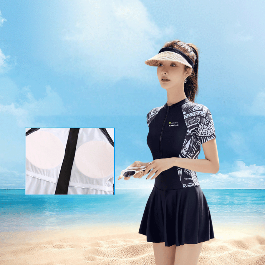 Women's One - Piece Swimdress - Sidiou Group