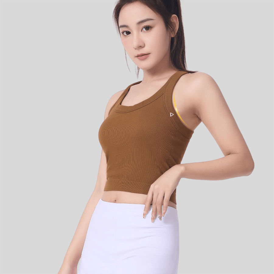 Women’s Padded Sports Bra Tank - Sidiou Group