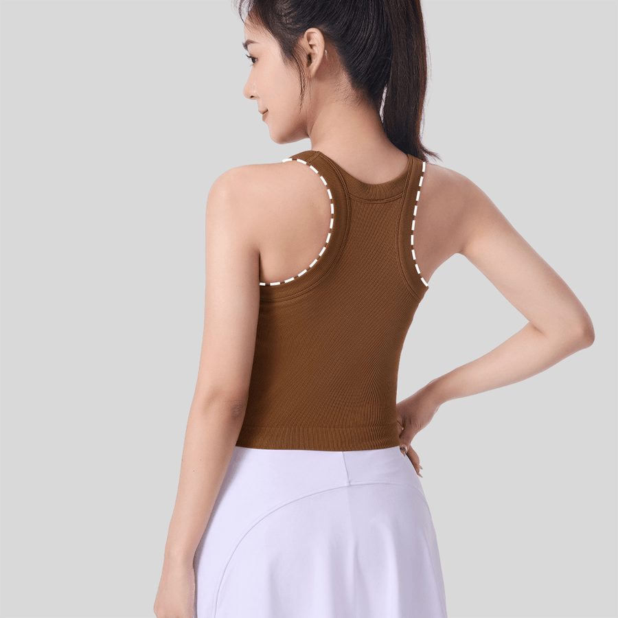 Women’s Padded Sports Bra Tank - Sidiou Group