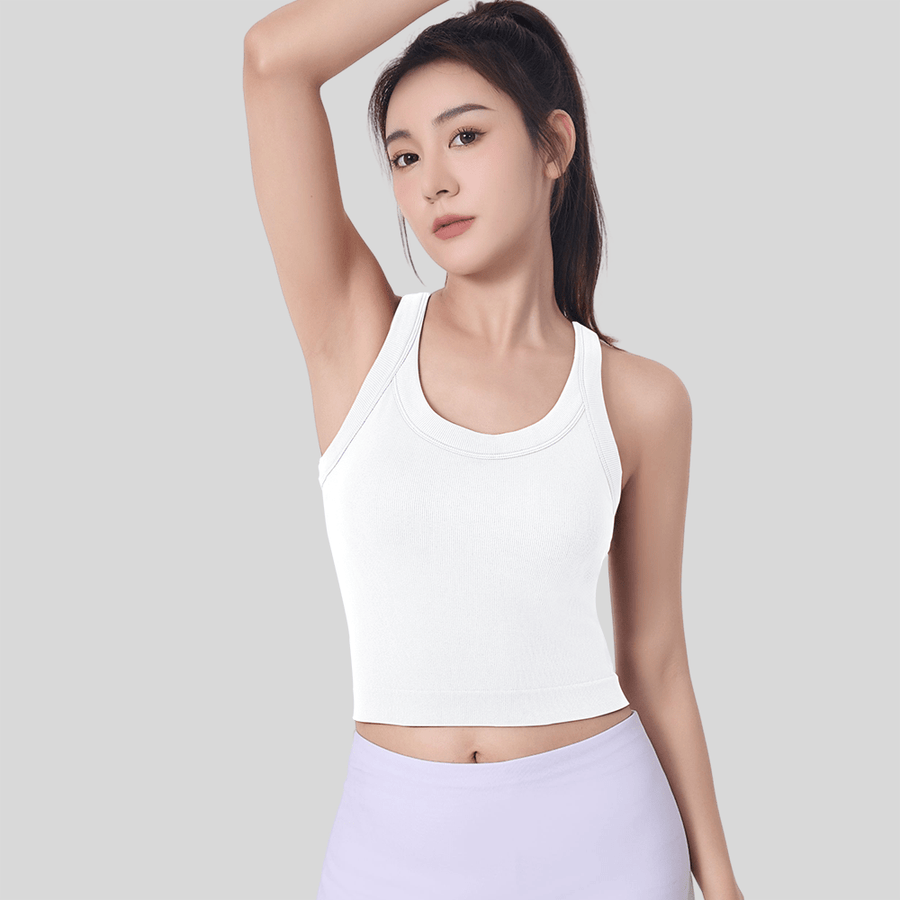Women’s Padded Sports Bra Tank - Sidiou Group