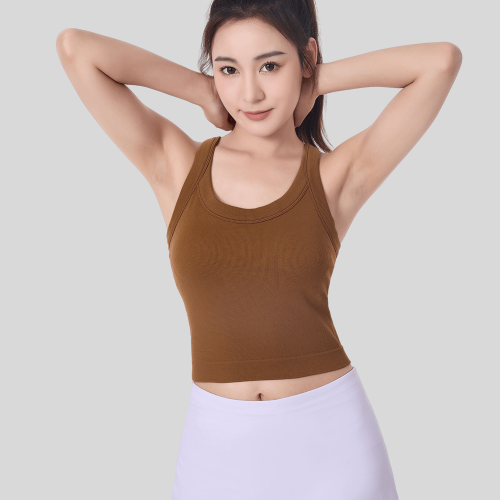 Women’s Padded Sports Bra Tank - Sidiou Group
