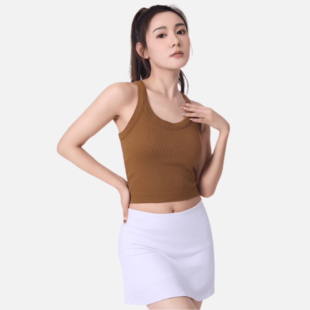 Women’s Padded Sports Bra Tank - Sidiou Group