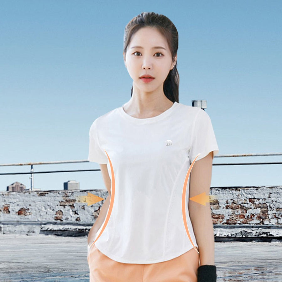 Women's Quick - drying Slim Fit Yoga T-shirts - Sidiou Group