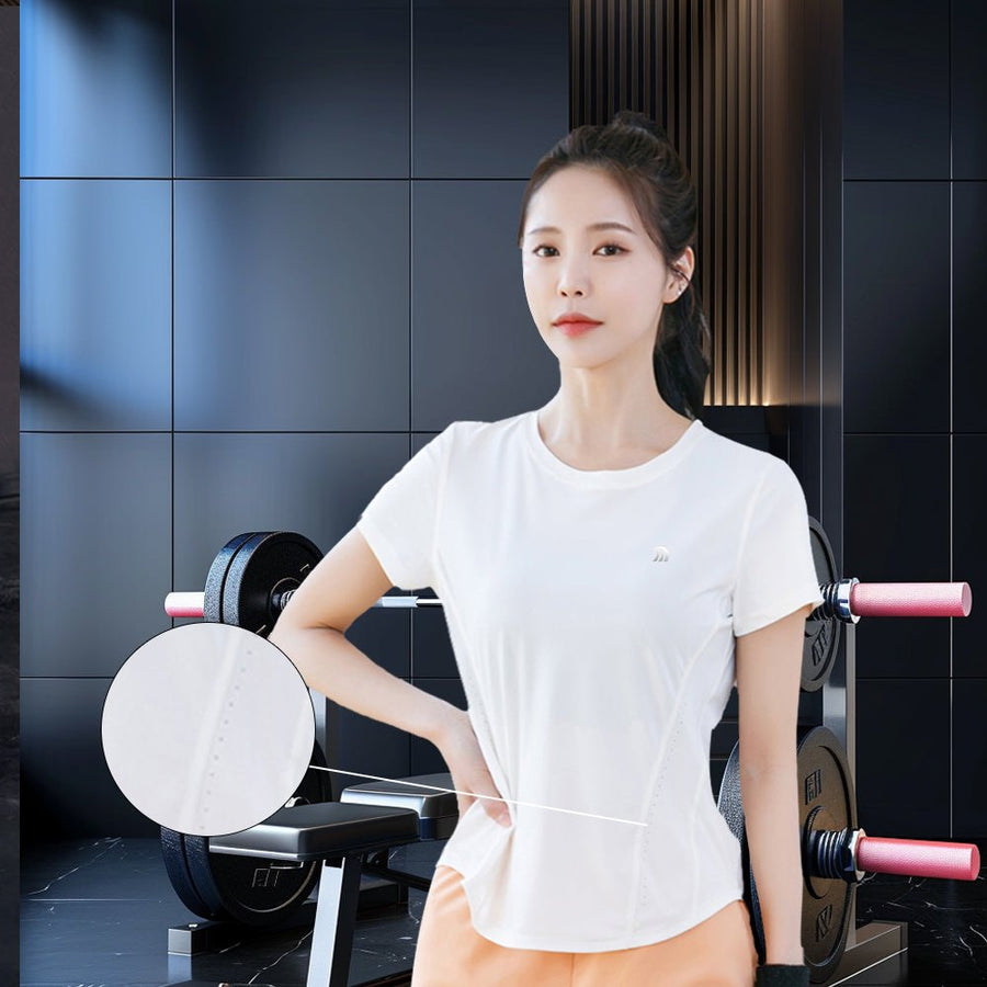 Women's Quick - drying Slim Fit Yoga T-shirts - Sidiou Group
