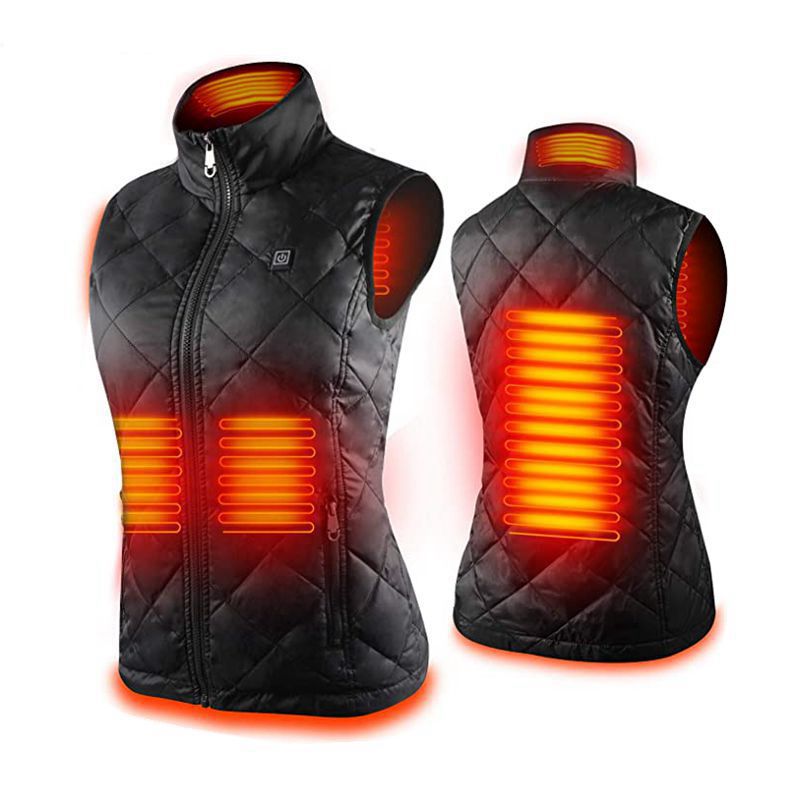 Women's Quilted Heated Vest - Sidiou Group