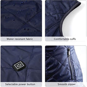 Women's Quilted Heated Vest - Sidiou Group