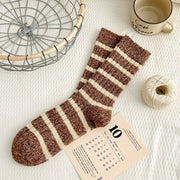 Women's Striped Wool Socks - Sidiou Group