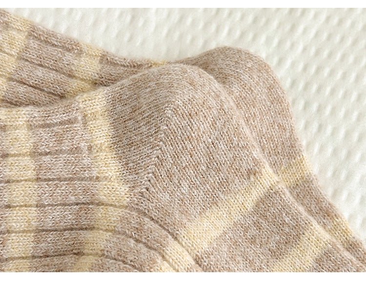 Women's Striped Wool Socks - Sidiou Group