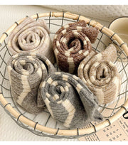 Women's Striped Wool Socks - Sidiou Group