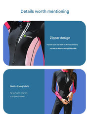 Women's Sun Protection One - piece Diving Suit - Sidiou Group
