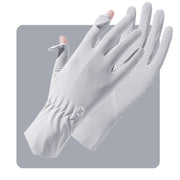 Women's UPF 50+ Breathable Sun Protection Gloves - Sidiou Group