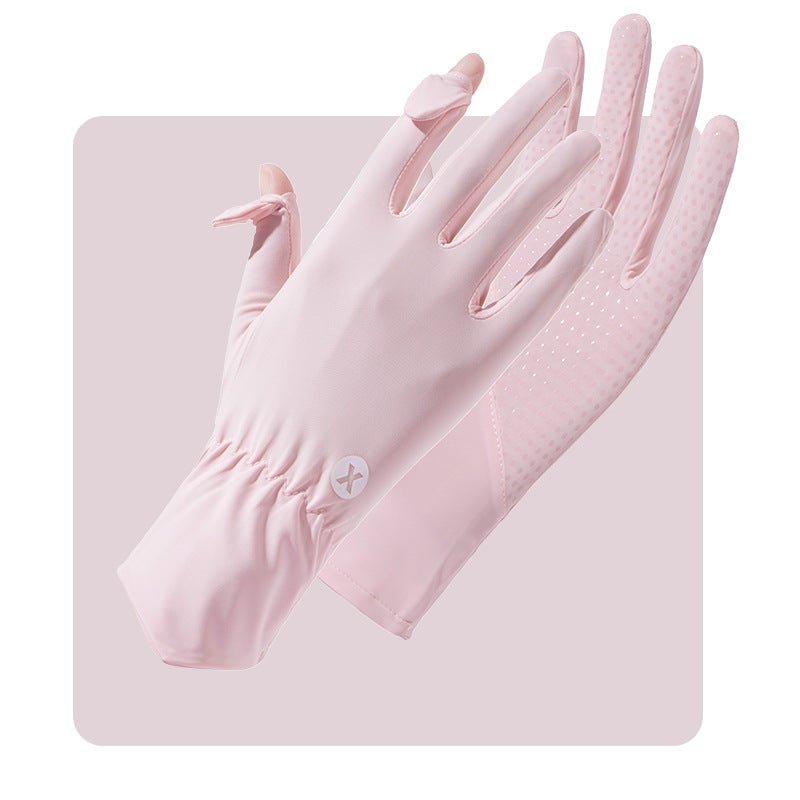 Women's UPF 50+ Breathable Sun Protection Gloves - Sidiou Group