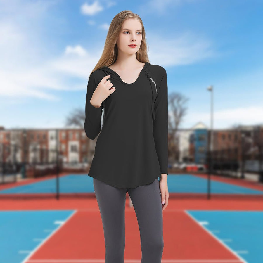 Women's UV Sun Protection Hooded Sweatshirt - Sidiou Group