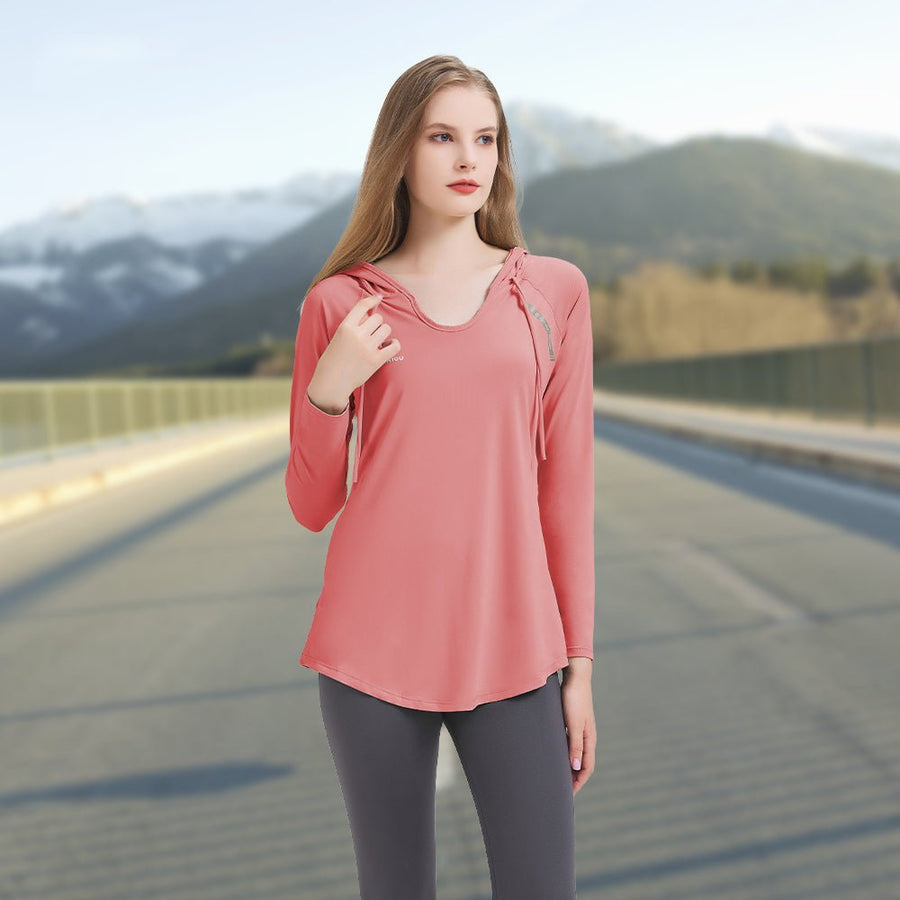 Women's UV Sun Protection Hooded Sweatshirt - Sidiou Group