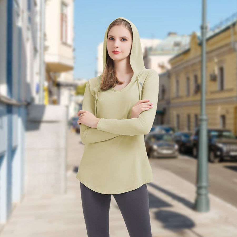 Women's UV Sun Protection Hooded Sweatshirt - Sidiou Group