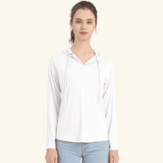 Women's V - Neck Hooded Casual Sweatshirt - Sidiou Group