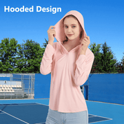 Women's V - Neck Hooded Casual Sweatshirt - Sidiou Group