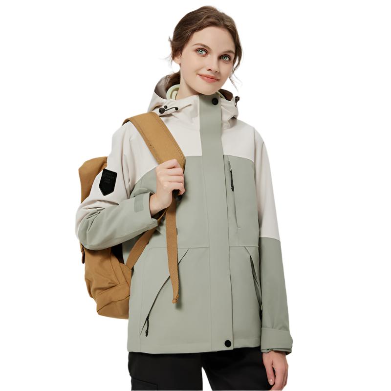 Women's Waterproof 3 - in - 1 Ski Jacket - Sidiou Group