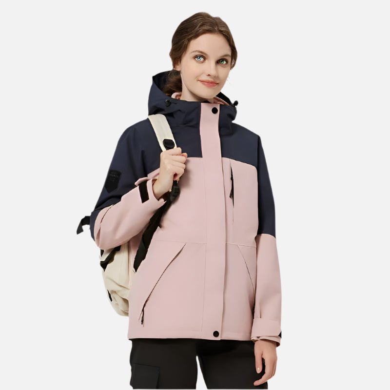 Women's Waterproof 3 - in - 1 Ski Jacket - Sidiou Group