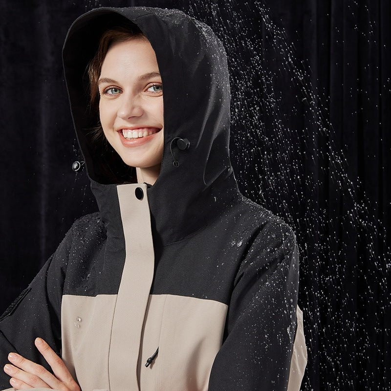 Women's Waterproof 3 - in - 1 Ski Jacket - Sidiou Group