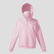 womens pink pullover mask hoodie