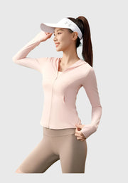 Zip UPF 50+ Hooded Jacket 
